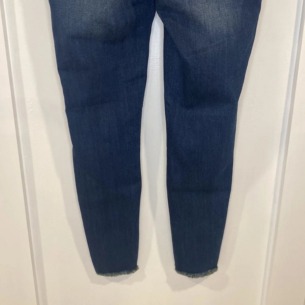 KANCAN Maternity dark wash skinny jeans